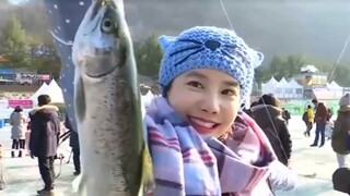 Kórejský siedmy div zimy / Ľadový koncert na ľadovci