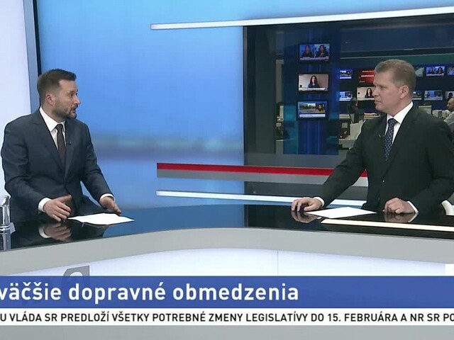 Plán B pre brexit/ Najväčšie dopravné obmedzenia v Bratislave