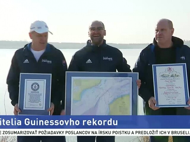 Trénujú aj v teplotách pod nulou. Naši diaľkoví plavci sú rekordéri