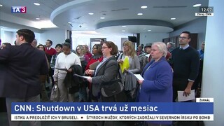 Shutdown v USA trvá rekordne dlho, ľudia čakajú na výplaty