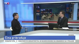 Prognostik V. Baláž o spomalení čínskej ekonomiky