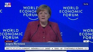 Prejav A. Merkelovej na Svetovom ekonomickom fóre v Davose