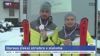 Ďalší cenný kov pre Slovensko, Haraus získal striebro