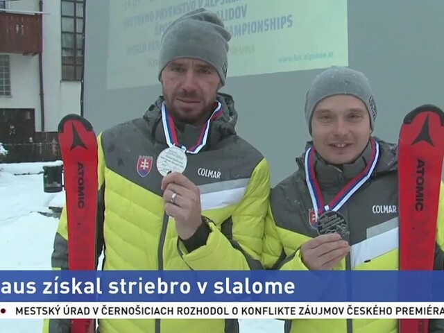 Ďalší cenný kov pre Slovensko, Haraus získal striebro