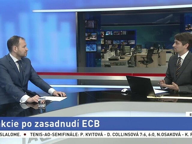 HOSŤ V ŠTÚDIU: Analytik S. Pánis o dianí na trhoch po zasadnutí ECB