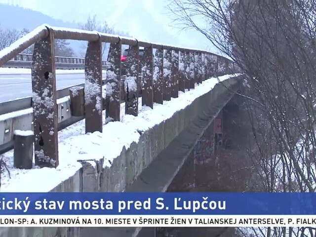 Most na Horehroní je v havarijnom stave, znížili na ňom rýchlosť