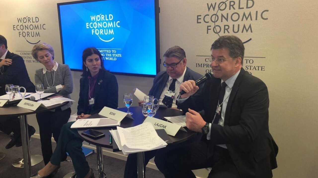 Lajčák vystúpil v Davose. O Balkán sa nezaujíma len EÚ, varoval