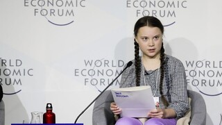 Mladá aktivistka vystúpila v Davose s odvážnym príhovorom