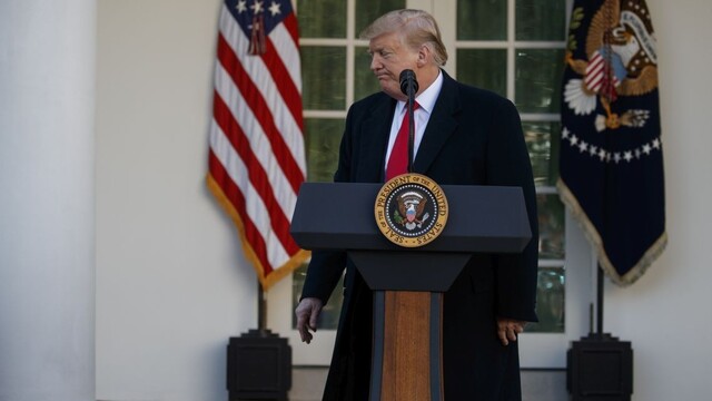 Trump je pripravený spustiť shutdown znovu, varuje Biely dom
