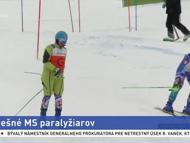 Úspešné majstrovstvá pre našich paralyžiarov, získali desať medailí