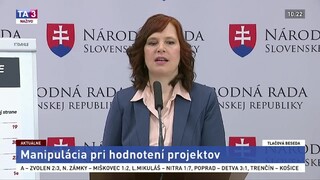 TB V. Remišovej o podvodoch pri rozdeľovaní stimulov na výskum a vývoj