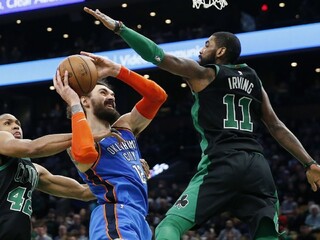NBA: Celtics potrápili Oklahomu, o triumf sa pričinil najmä Irving