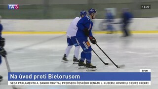 Slovenskí hokejoví reprezentanti vstúpia na úvod proti Bielorusom
