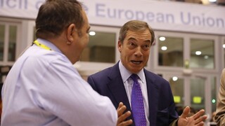 Farage slovne zaútočil na Tuska, nazval ho arogantným tyranom