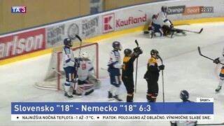 Darilo sa aj juniorom, mladí Slováci bez problémov zdolali Nemcov