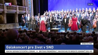 Galakoncert pre život v SND / Radosť z umenia / 100 rokov dizajnu - plast / Tajný denník Adriana Mola / Nové maľby Miliny Zimkovej