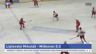 Liptáci sa trápia i naďalej, Miškovec ich zdolal dvoma gólmi