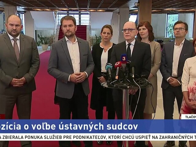 TB opozičných strán o postoji pri voľbe ústavných sudcov