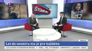 ŠTÚDIO TA3: Kozmonaut I. Bella o svojom lete do vesmíru