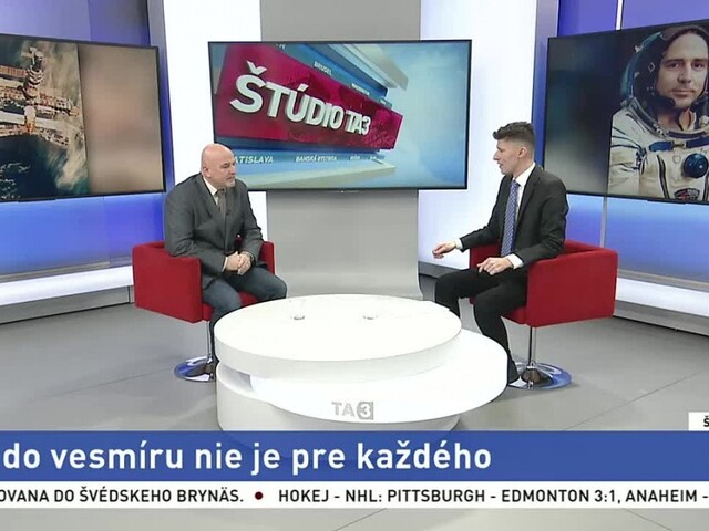 ŠTÚDIO TA3: Kozmonaut I. Bella o svojom lete do vesmíru