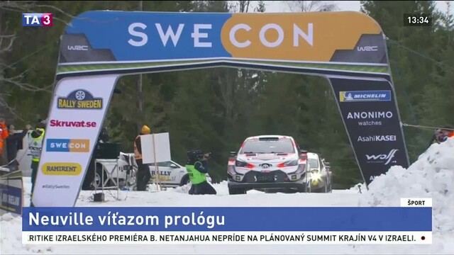 WRC Švédsko: Prológ vyhral Neuville, Ogier skončil druhý
