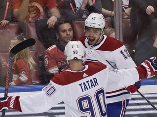 NHL: Tatar asistoval Montrealu, náš krídelník si pripísal aj plusku
