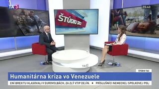 ŠTÚDIO TA3: J. R. Hernández-Soublet o kríze vo Venezuele