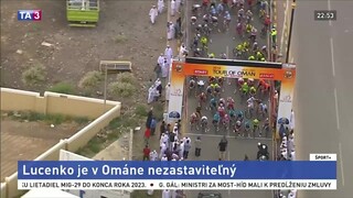 Lucenko zvíťazil v Ománe, v náročnom stúpaní nezaváhal
