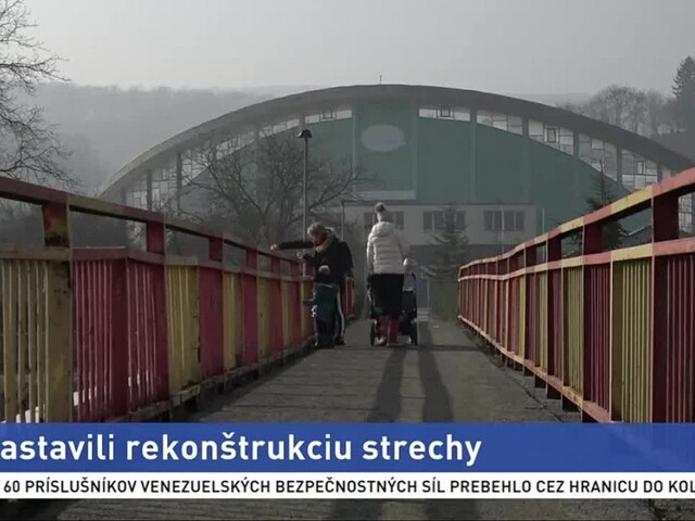V Prešove pozastavili rekonštrukciu strechy hokejového štadióna