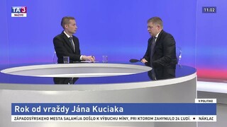 Rok od vraždy Jána Kuciaka / Aktuálne politické dianie