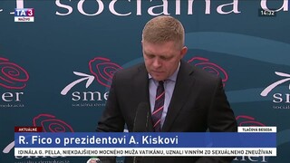 TB R. Fica o financovaní prezidentskej kampane A. Kisku