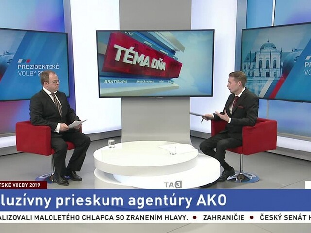 Exkluzívny prieskum AKO / Žrebovanie diskusných dvojíc