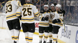 NHL: Slováci prispeli k triumfu Bostonu, Halák s ďalšou výhrou