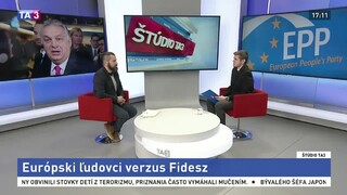 ŠTÚDIO TA3: R. Geist o spore Európskej ľudovej strany s Fideszom