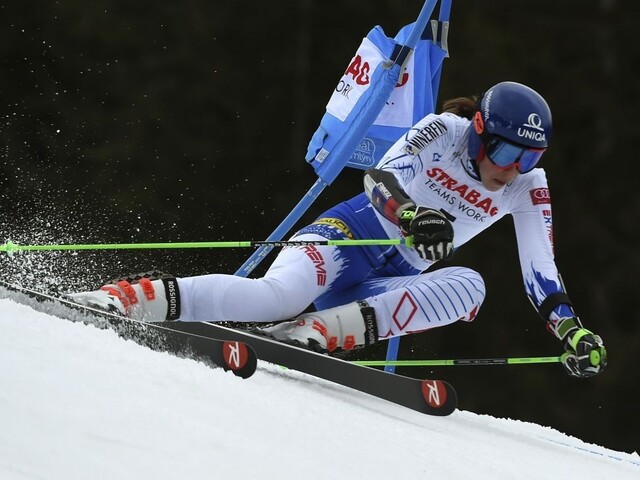 Máme zlato. Vlhová vyhrala obrovský slalom v Špindlerovom Mlyne