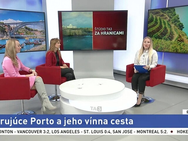 ŠTÚDIO TA3 Za hranicami: N. Fedorová Ch. Chilová o Porte