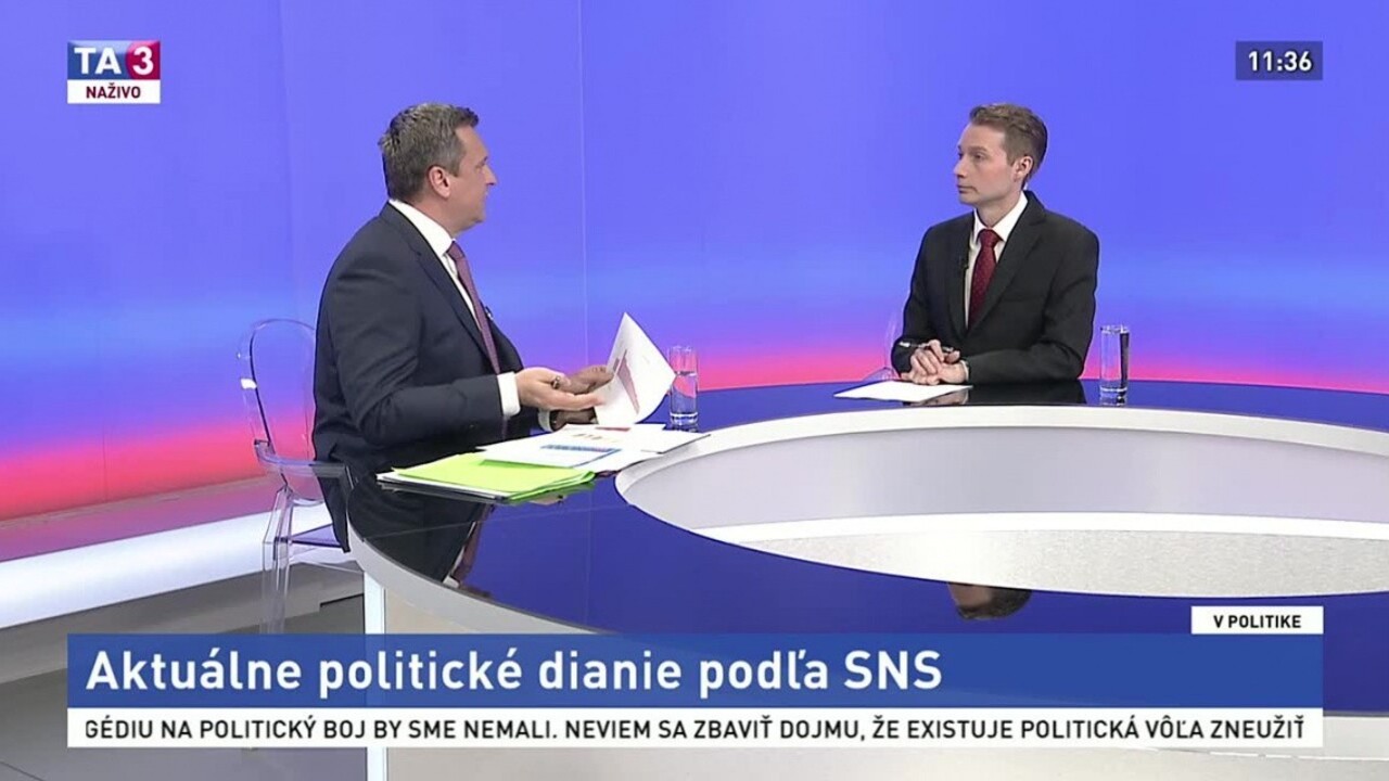Ak prijmeme doláre na letiská, SNS odíde z vlády, povedal Danko v TA3