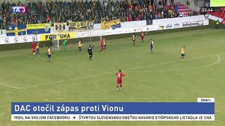 DAC sa tešil z triumfu, na záver základnej časti zdolal ViOn