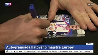 Volkovi popularita neprekáža, v Šamoríne rozdával autogramy