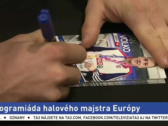 Volkovi popularita neprekáža, v Šamoríne rozdával autogramy