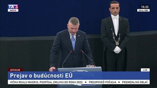 Príhovor premiéra SR P. Pellegriniho v Európskom parlamente