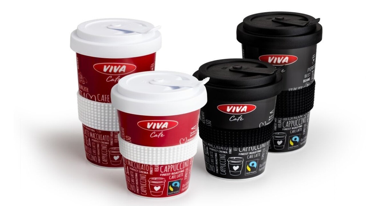 OMV ponúka kávu so sebou aj do opakovane použiteľných porcelánových pohárov