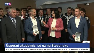 Športovci z univerziády sú doma, ich výsledky ocenila Lubyová