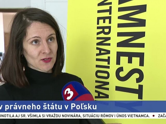 B. Černušáková z AI o stave právneho štátu v Poľsku