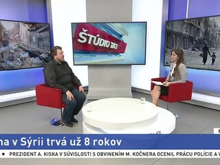 ŠTÚDIO TA3: Arabista J. Drobný o neutíchajúcej vojne v Sýrii