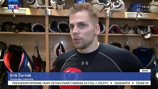 Černák prežíva výbornú sezónu, v Tampe si ho nechali natrvalo
