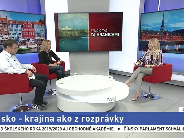 ŠTÚDIO TA3 Za hranicami: Ľ. Masariková a M. Šmátrala o Dánsku