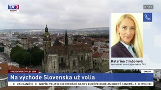 Prezidentské voľby: K. Cimborová o voľbách na východe Slovenska