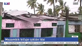 Mozambik bičuje cyklón Idai, sprevádza ho extrémne silný vietor