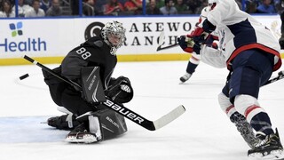 NHL: Tampa Bay aj vďaka gólu Černáka zdolala Washington